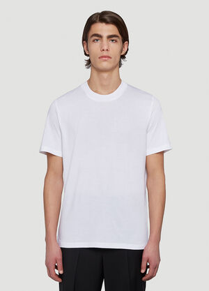Jil Sander Short-Sleeved T-Shirt White jil0143017
