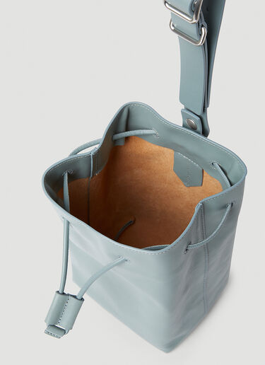 Jil Sander 水桶斜挎包 蓝色 jil0151029