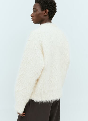 马海毛混纺毛衣 Jil Sander 马海毛混纺毛衣 白色 jil0154002