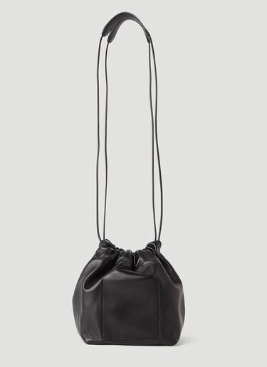 Drawstring Small Shoulder Bag Jil Sander Drawstring Small Shoulder Bag Black jil0245034
