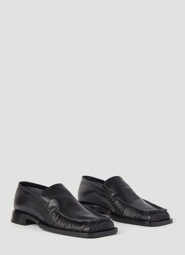 Square Loafers Jil Sander Square Loafers Black jil0245057