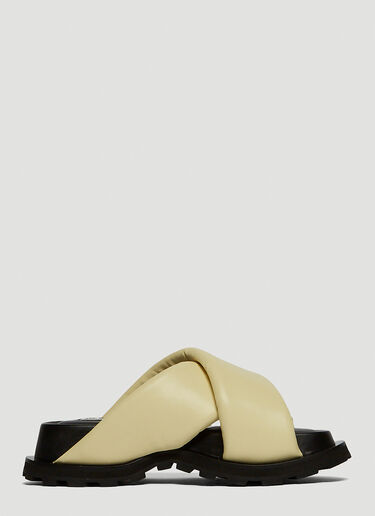 Platform Sandals Jil Sander Platform Sandals Cream jil0247053