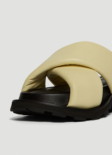 Jil Sander Platform Sandals Cream jil0247053