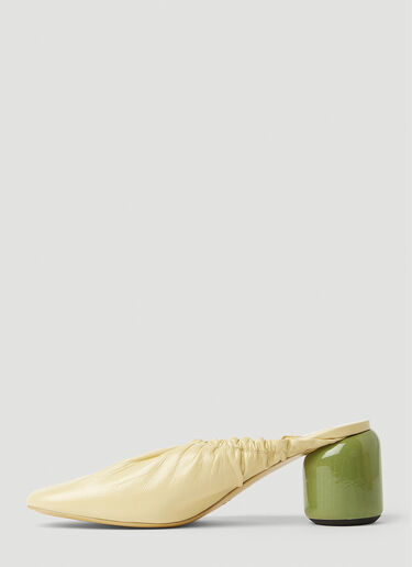 Nikki 缩褶中跟鞋 Jil Sander Nikki 缩褶中跟鞋 米色 jil0249026