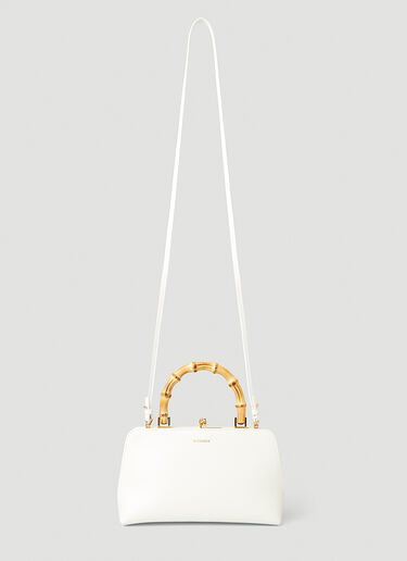 Jil Sander 고지 미니 핸드백 화이트 jil0249034