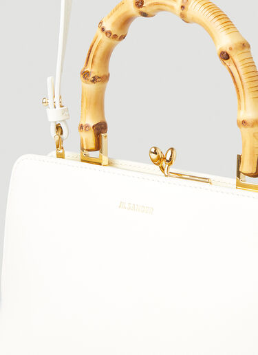 Jil Sander 고지 미니 핸드백 화이트 jil0249034