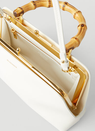 Jil Sander 고지 미니 핸드백 화이트 jil0249034