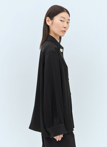 缎面衬衫 Jil Sander 缎面衬衫 黑色 jil0257003