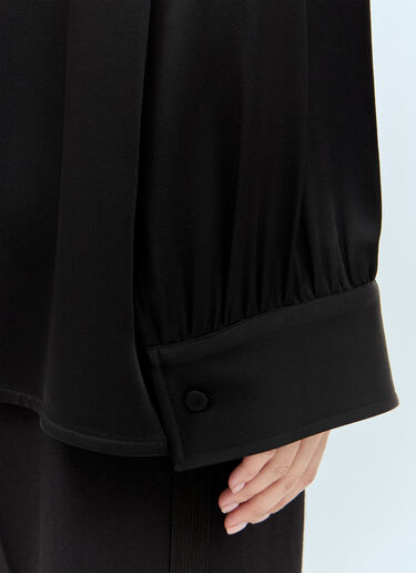 缎面衬衫 Jil Sander 缎面衬衫 黑色 jil0257003