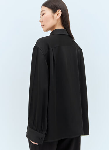 缎面衬衫 Jil Sander 缎面衬衫 黑色 jil0257003