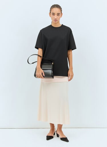 Jil Sander Ghost 方形斜挎包  黑色 jil0257015