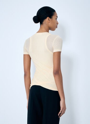 Jil Sander Layered T-Shirt Beige jil0259009