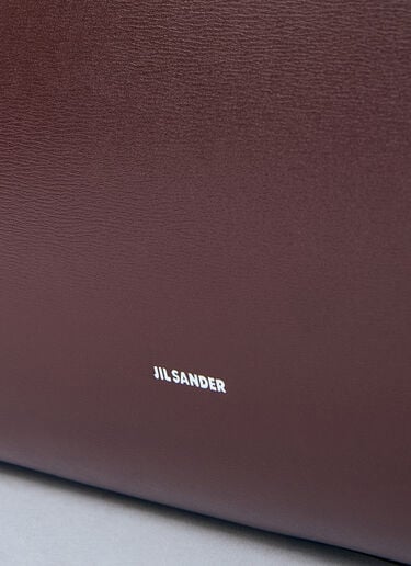 Curve レザー製ショルダーバッグ。 Jil Sander Curve レザー製ショルダーバッグ。 ブラウン jil0259015