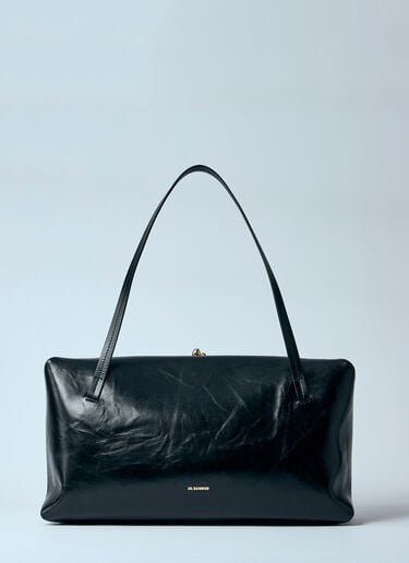 Jil Sander Medium Goji Pillow Handbag Black jil0259016