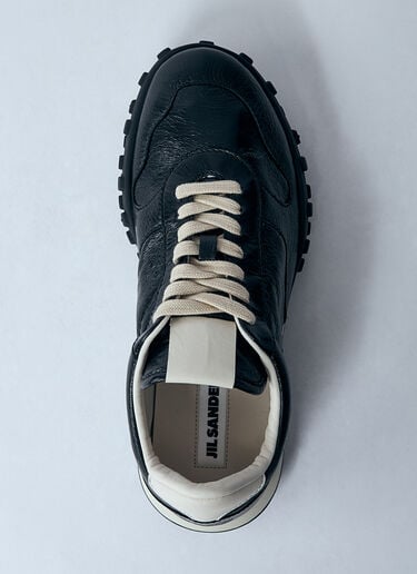 Jil Sander 로우탑 스니커즈 블랙 jil0259018