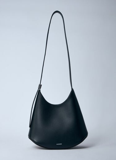 Jil Sander 小号 Eldorado 单肩包  黑色 jil0260009