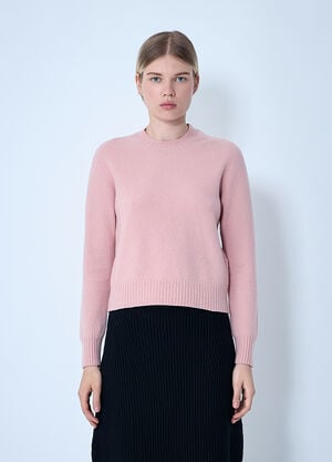 Jil Sander Wool Sweater Pink jil0262001