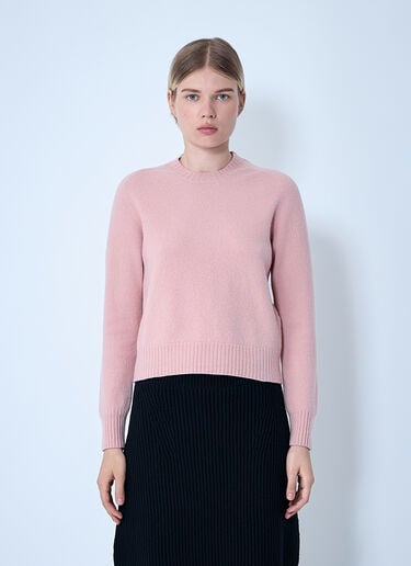 Jil Sander Wool Sweater Pink jil0262001