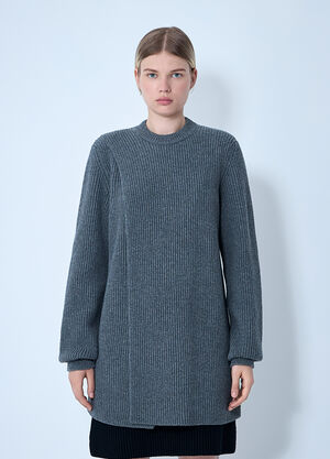 Jil Sander Overlapped Panel Sweater Black jil0262003