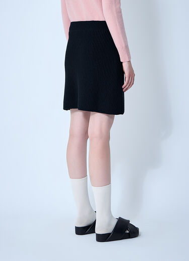 Wool Mini Skirt Jil Sander Wool Mini Skirt Black jil0262005