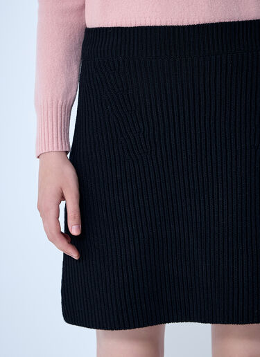 Wool Mini Skirt Jil Sander Wool Mini Skirt Black jil0262005