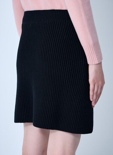 Wool Mini Skirt Jil Sander Wool Mini Skirt Black jil0262005