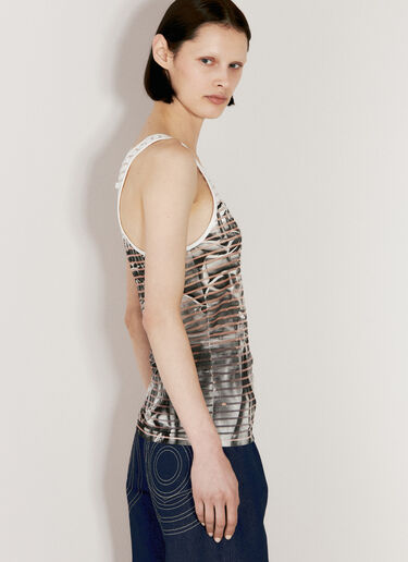 Diablo Tank Top Jean Paul Gaultier Diablo Tank Top Blue jpg0256010