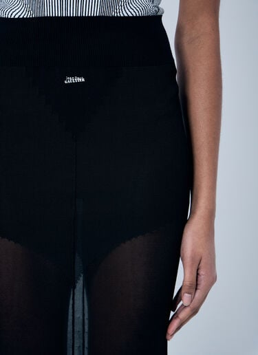 Jean Paul Gaultier 니트 맥시 스커트  블랙 jpg0259012