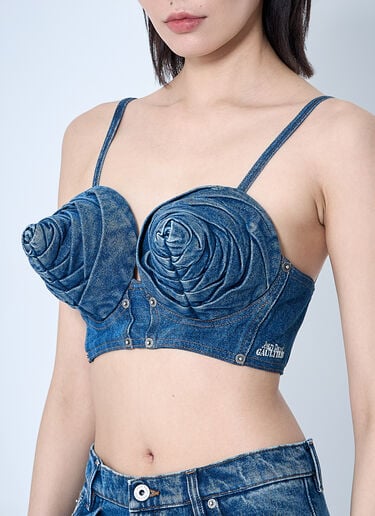 데님 브라 Jean Paul Gaultier 데님 브라 블루 jpg0260004
