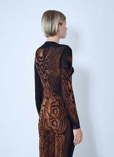 Wood Mesh Top Jean Paul Gaultier Wood Mesh Top Black jpg0261001