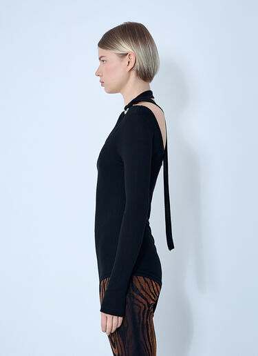 Piercing Top Jean Paul Gaultier Piercing Top Black jpg0261012