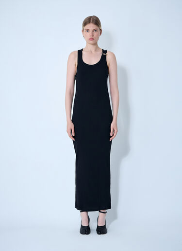 Maxi Piercing Dress Jean Paul Gaultier Maxi Piercing Dress Black jpg0261015