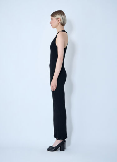 Maxi Piercing Dress Jean Paul Gaultier Maxi Piercing Dress Black jpg0261015