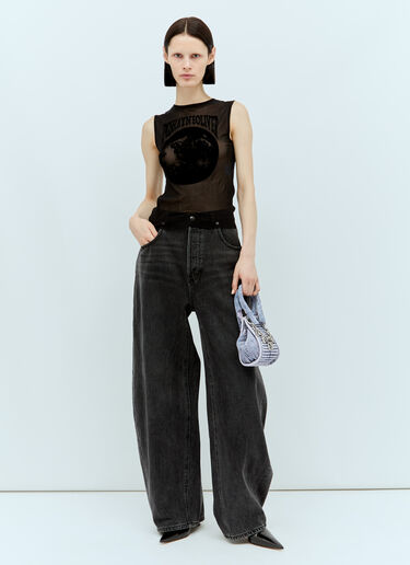 Black Earth Tank Top Jean Paul Gaultier x Shayne Oliver Black Earth Tank Top Black jps0257004