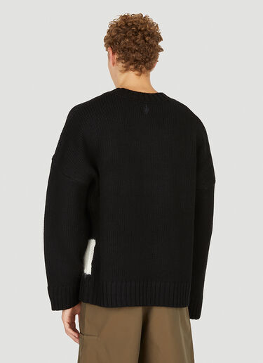 JW Anderson Swan 廓形针织毛衣 黑色 jwa0149011