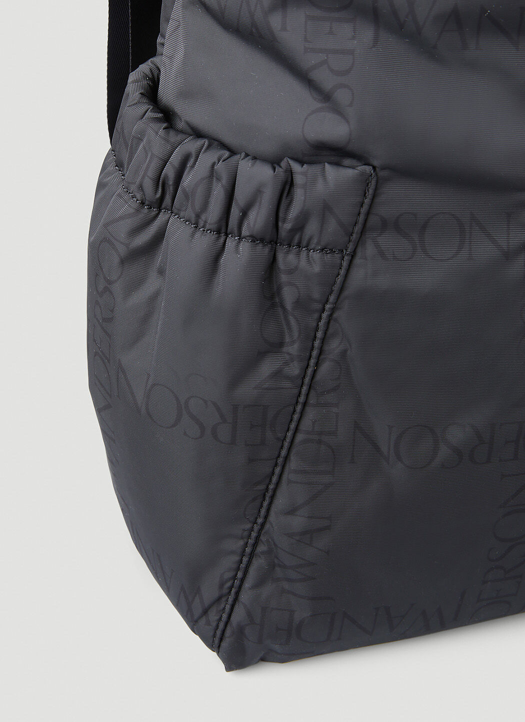 JW Anderson Anchor Backpack Black Green Cotton Auth From
