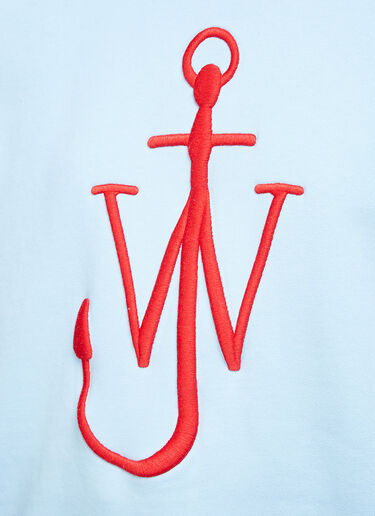 JW Anderson Deconstructed Fleece Sweatshirt Blue jwa0244004