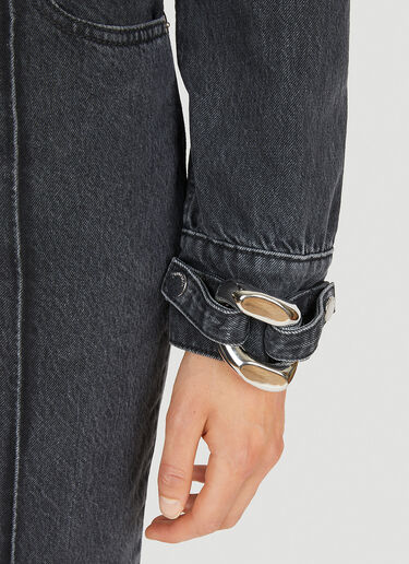 Chain Link Trucker Denim Jacket JW Anderson Chain Link Trucker Denim Jacket Grey jwa0249018