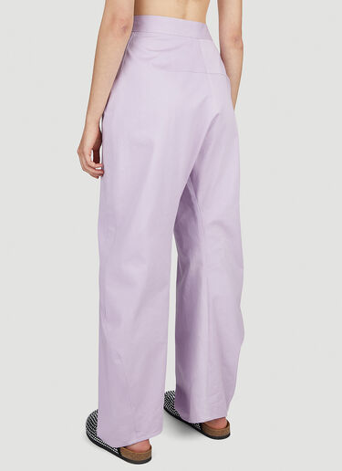 JW Anderson 트위스트 워크웨어 팬츠 라일락 jwa0251013
