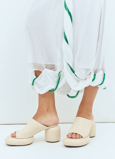 Tassel Strap Twisted Dress JW Anderson Tassel Strap Twisted Dress White jwa0258004
