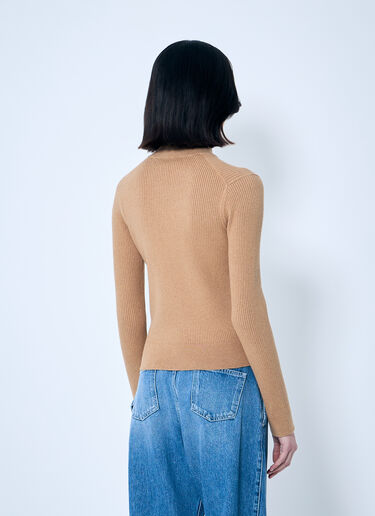 フィットジップアップカーディガン JW Anderson フィットジップアップカーディガン ベージュ jwa0259007