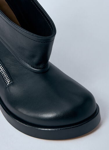 Leather Biker Boots JW Anderson Leather Biker Boots Black jwa0260009