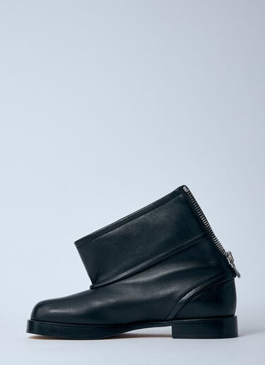 Leather Biker Boots JW Anderson Leather Biker Boots Black jwa0260009