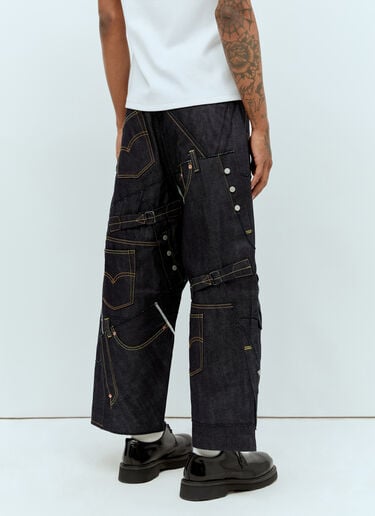 Junya Watanabe x Levi's 口袋牛仔裤  蓝色 jwn0156007