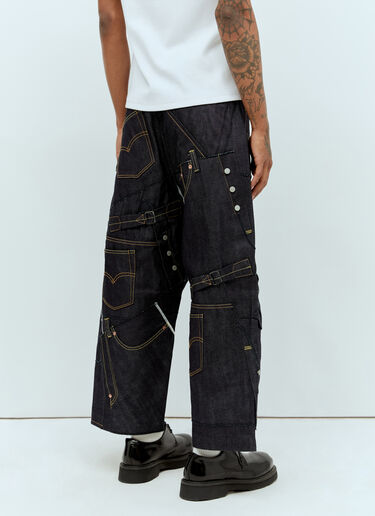 x Levi's 口袋牛仔裤 Junya Watanabe x Levi's 口袋牛仔裤 蓝色 jwn0156007