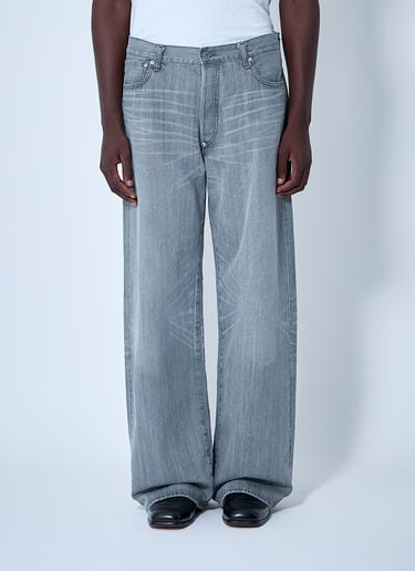 Junya Watanabe 파이브 포켓 진 그레이 jwn0160004