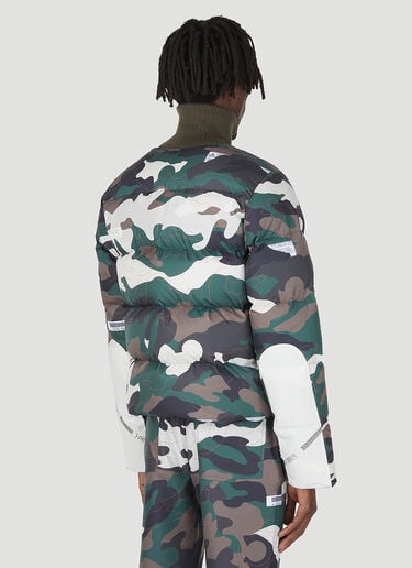 Airbag Patched Down Jacket KANGHYUK Airbag Patched Down Jacket Green kan0146003
