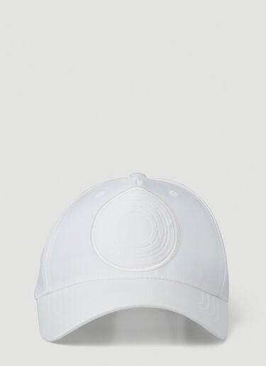 KANGHYUK  Stitched Logo Cap White kan0148007