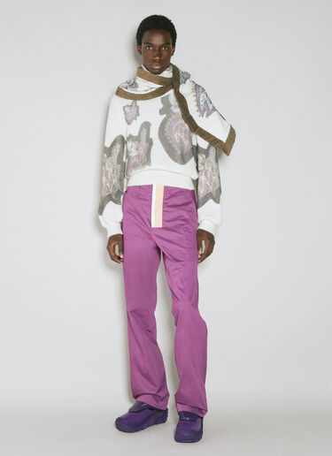 Diotima Pants Kiko Kostadinov Diotima Pants Purple kko0154004