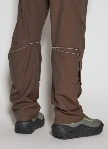 Kiko Kostadinov Tonino 工装长裤  棕色 kko0156003